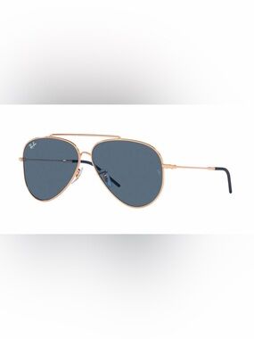 Ray-Ban Women’s Reverse Aviator Sunglasses with Black Lenses